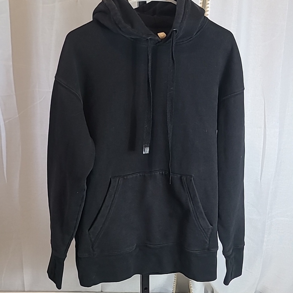 ATHLETA black hoodie sweatshirt size XS Womens Activewear Athletic